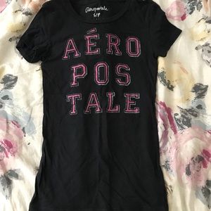 Aeropostale black tshirt